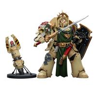 JOYTOY Deathwing Knight 1 Warhammer 40K 1/18 Action Figure Dark Angels Deathwing Knight 1 con Power Sword Storm Shield e Teletrasporto Homer Modello da collezione da 14 cm Regali di compleanno