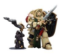 JOYTOY Deathwing Knight 2 Warhammer 40K 1/18 Action Figure Dark Angels Deathwing Knight 2 con Power Sword Storm Shield e Watcher in The Dark Modello da collezione da 14 cm Pre-ordine a novembre.