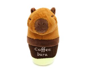 Joytoy - Hug-a-Capybara 24147 - Peluche Capybara Coffeebara, 21 cm