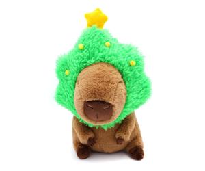 Joytoy - Hug-a-Capybara 24151 - Peluche Capybara Christmas Tree, 32 cm