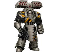 JOYTOY Iron Warriors Warhammer 40K 1/18 Action Figure Iron Warriors Tyrant Assedio Terminator con lanciarazzi Modello da collezione 13,5 cm Regali di compleanno Modello serie Warhammer