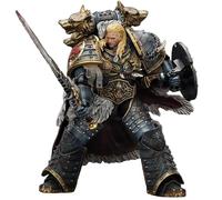 JOYTOY Leman Russ - Statuetta da collezione Warhammer 40k 1/18 Space Wolves Leman Russ Primarch della settima Legione, giocattolo da collezione per bambini dai 15 anni in su e adulti