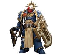 JOYTOY Metaurus Warhammer 40K 1/18 Action Figure Ultramarines Metaurus con Power Axe Stormshield e Plasma Pistola da 12,2 cm Modello da collezione