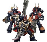 JOYTOY Night Lords Warhammer 40K 1/18 Action Figure Night Lords First Captain Sevatar e Legion Praetor 3Set da collezione Modello Artefatti Decorazione Desktop e Regalo