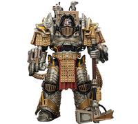 JOYTOY Primarch Perturabo Warhammer 40K 1/18 Action Figure Iron Warriors Perturabo Primarch of The lVth Legion Modello da collezione 7,2 pollici Regali di compleanno Pre-ordine in ottobre.