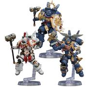 JOYTOY Raven Guard Warhammer 40K 1/18 Action Figure Ultramarines Capitano e Intercessore d'Assalto 3Set Modello da Collezione Warhammer Miniature Regali