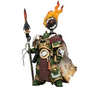 JOYTOY Salamanders Warhammer 40K 1/18 Action Figure di Salamandre Vulkan He'stan, il Forgefather con la lancia di Vulkan e il guanto della forgia, modello da collezione Warhammer Miniature Regali
