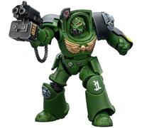 JOYTOY Salamanders Warhammer 40k 1/18 Action Figure Salamanders Terminator 2 con Power Fist e Storm Bolter Regali da collezione, Giocattoli per bambini dai 15 anni in su e adulti 14,3 cm Pre-ordine