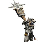 JOYTOY Scelto con Legion Standard Warhammer 40K 1/18 Action Figure Iron Warriors Command Squad Scelto con Legion Standard Collectible Model 4.8Inch Importo parziale pre-vendita disponibile intorno a