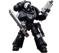 JOYTOY Sergente Kalock Warhammer 40K 1/18 Action Figure lron Mani Assalto Intercessori Sergente Kalock Modello da collezione 4,8 pollici Regali di compleanno