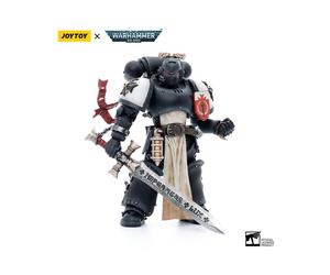 JoyToy Space Marine - Templari Neri - Il Campione degli Imperatori Rolantus 1/18