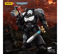 JoyToy Space Marines - Guardia Corvo - Terminator 1 con Spada di Potenza e Bolte