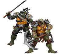 JOYTOY TMNT Slash Tokka 2 pezzi 1/18 TMNT-Beebop Tokka Action Figure, Removable Weapons Character Figure, Posable Joints, 4,09-Inch Collectible Model, Birthday Gift