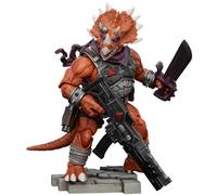 JOYTOY TMNT Triceraton Infantryman 1/18 TMNT-Triceraton Infantryman Action Figure, Removable Weapons Character Figure, Posable Joints, 5,2-Inch Collectible Model, Birthday Gift