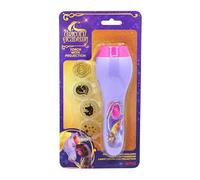 Joytoy Unicorn Academy 24032 - Torcia con 4 diversi motivi di proiezione, in blister, 13 x 5,5 x 25 cm, colore: Viola