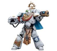 JOYTOY Warhammer 40.000 - Action figure da collezione in scala 1/18, Space Marines White Consoli Capitan Messinius, 12,2 cm