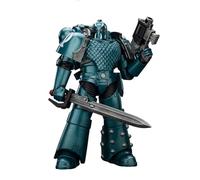 JOYTOY Warhammer 40,000 Warhammer The Horus Heresy 1/18 Action Figure Alpha Legion Headhunter Prime Collection Model Regalo di compleanno