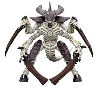 JOYTOY Warhammer 40 K Tyranids Hive, Tyranids Hive Fleet Leviathan Tyranid Warrior with Boneswords 2 1/18 Action Figur, dedicato a voi che amano collezionare