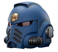 JOYTOY Warhammer 40k 1/1 Action Figure Ultramarines Captain MkX Helmet Replica (scala 1:1) Casco indossabile MkX 30 cm Regali da collezione, giocattoli per bambini dai 15 anni in su e adulti