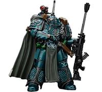JOYTOY Warhammer 40k 1/18 Action Figure Alpha Legion Exodus "The One who is Many" con fucile da cecchino e pugnale elettrico da collezione, giocattoli per bambini dai 15 anni in su e adulti da 12,7 cm