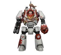 JOYTOY Warhammer 40k 1/18 Action Figure Bianco Bianco Cicatrici Disprezzatore Dreadnought con Melta Cannon e Gravis Power pugno