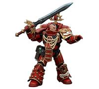 JOYTOY Warhammer 40k 1/18 Action Figure Blood Angels Raldoron First Captain of The Blood Angels 12,6 cm da collezione, giocattoli per bambini dai 15 anni in su e adulti