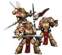 JOYTOY Warhammer 40k 1/18 Action Figure Blood Angels Sanguinary Guard Set di 3 figure da collezione, giocattoli per bambini dai 15 anni in su e adulti 12,3 cm pre-ordine