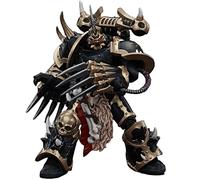 JOYTOY Warhammer 40k 1/18 Action Figure Chaos Space Marines Black Legion scelta con artigli fulmini da collezione, giocattoli per bambini dai 15 anni in su e adulti 12,6 cm