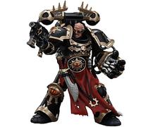 JOYTOY Warhammer 40k 1/18 Action Figure Chaos Space Marines Black Legion Scelto con Bolt Pistol e Power Fist Regali da collezione, giocattoli per bambini dai 15 anni in su e adulti 12,6 cm