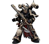 JOYTOY Warhammer 40k 1/18 Action Figure Chaos Space Marines Black Legion Scelto con Combi-melta e spada catena Regali da collezione, Giocattoli per bambini dai 15 anni in su e adulti 12,6 cm