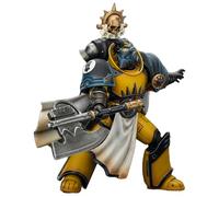 JOYTOY Warhammer 40k 1/18 Action Figure Imperial Fists Bibliotecario Console con Ascia Forza e Bullone Pistola Regali da collezione, Giocattoli per bambini 15+ e Adulti 12,4 cm Pre-ordine