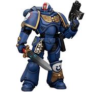 JOYTOY Warhammer 40k 1/18 Action Figure Ultramarines Heroes of The Chapter Primaris Tenente Erastus Regali da collezione, giocattoli per bambini dai 15 anni in su e adulti 12,1 cm