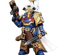 JOYTOY Warhammer 40K 1/18 Action Figure Ultramarines Legion Praetor con Power Sword e Volkite Serpenta, modello da collezione da 14 cm