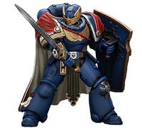 JOYTOY Warhammer 40k 1/18 Action Figure Ultramarines Victrix Honour Guard con Scudo Tempesta e Spada Potere Regali da collezione, Giocattoli per bambini dai 15 anni in su e adulti 12,7 cm