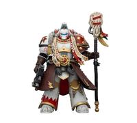 JOYTOY Warhammer 40k 1/18 Action Figure White Scars Stormseer Console con Force Staff e Bolt Pistol