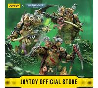 JOYTOY Warhammer 40k 1/18 Action Figures Death Guard Deathshroud Terminator Champion con Manreaper e Plaguespurter Guantocchi