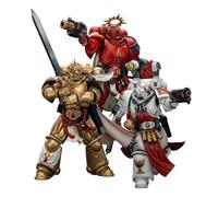 JOYTOY Warhammer 40k 1/18 Scale 5" Action Figure da collezione Blood Angels Capitano Set di 3
