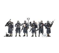 JOYTOY Warhammer 40k Astra Militarum Death Korps 6PCS 1/18 Action Figure | Krieg Veteran Squad, 6 pezzi, 4 pollici, regali da collezione, per bambini dai 15 anni in su e adulti
