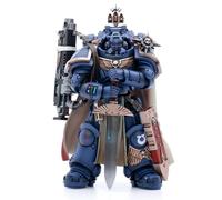 JOYTOY Warhammer 40K Capitano ultramarino con fucile pesante da 4,8" 1/18 in scala con design raffinato, regali per fan e collezionisti