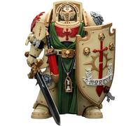 JOYTOY Warhammer 40K Dark Angels Deathwing Knight 3 with Power Sword and Storm Shield 1/18 Action Figura, Colleziona e Mostra Modello