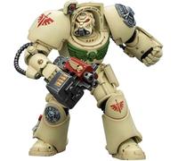JOYTOY Warhammer 40K Dark Angels Deathwing Terminator 2 with Power Fist and Storm Bolter 1/18 Action Figura, Colleziona e Mostra Modello