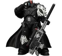 JOYTOY Warhammer 40k Horus Heresy, Raven Guard Mor Deythan Shade con fucile a razzo Nemesis 1/18 Figura d'Azione da Collezione e da Esposizione