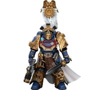 JOYTOY Warhammer 40k Horus Heresy Serie, Ultramarines Legion Praetor with Power Sword and Volkite Serpenta 1/18 Action Figure Collection Model, dedicato a voi che amano collezionare