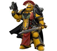 JOYTOY Warhammer 40k Imperial Fists Legion Praetor in Mk III Armour con Power Sword e Bolt Pistol 1:18 Action Figure Colleziona ed Esponi Modello