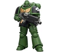JOYTOY Warhammer 40k Intercessore dei Salamandri con Fucile a Bulloni, Pistola a Bulloni e Spada a Catene, Figura d'Azione 1/18 da Collezione e da Esposizione'