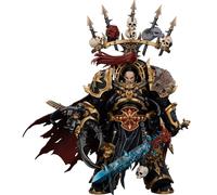 JOYTOY Warhammer 40k Legione Nera Abaddon Il Devastatore con Drach'nyen e L'Artiglio di Horus Figura da Collezione 1/18, Combinando Valore da Collezione e Divertimento nel Giocare