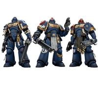 JOYTOY Warhammer 40k Space Marine 2,1/18 Action Figure Ultramarines Titus, Gadriel, Chairon-Collectors Edition 5 pollici Regali da collezione, giocattoli per bambini dai 15 anni in su e adulti