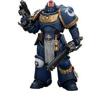 JOYTOY Warhammer 40k Space Marine 2, Ultramarines Lieutenant Titus-Collectors Edition 1/18 Action Figure Colleziona ed Esposizione Modello