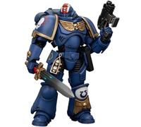 JOYTOY Warhammer 40k Ultramarines Heroes of The Chapter Primaris Tenente Erastus 1:18 Action Figure Colleziona ed Esponi Modello