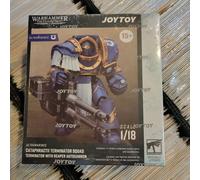 JoyToy Warhammer 40K Ultramarines Terminator Reaper Autocannon 1:18 Figura